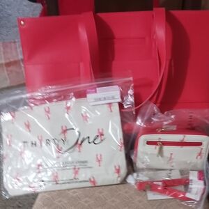 Thirty One Signature Tote Bundle REDUCED PRICE